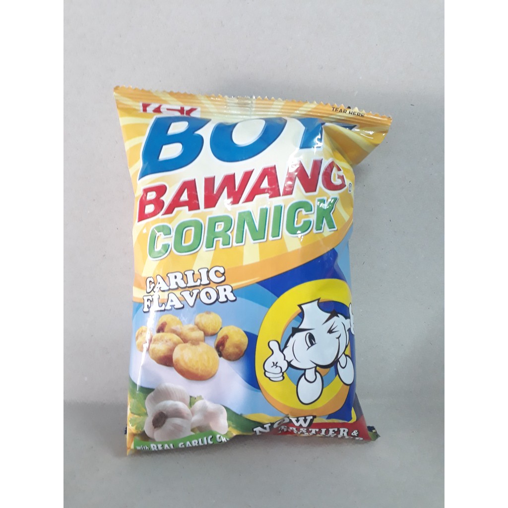 Boy Bawang Cornick Garlic, BBQ, Chili Cheese, Adobo, Lechon Manokk ...