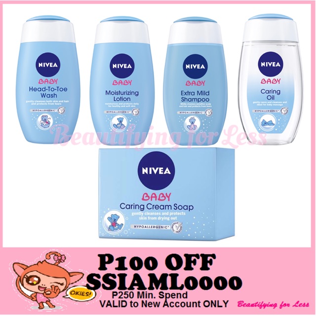 NIVEA BABY PRODUCTS ORIGINAL