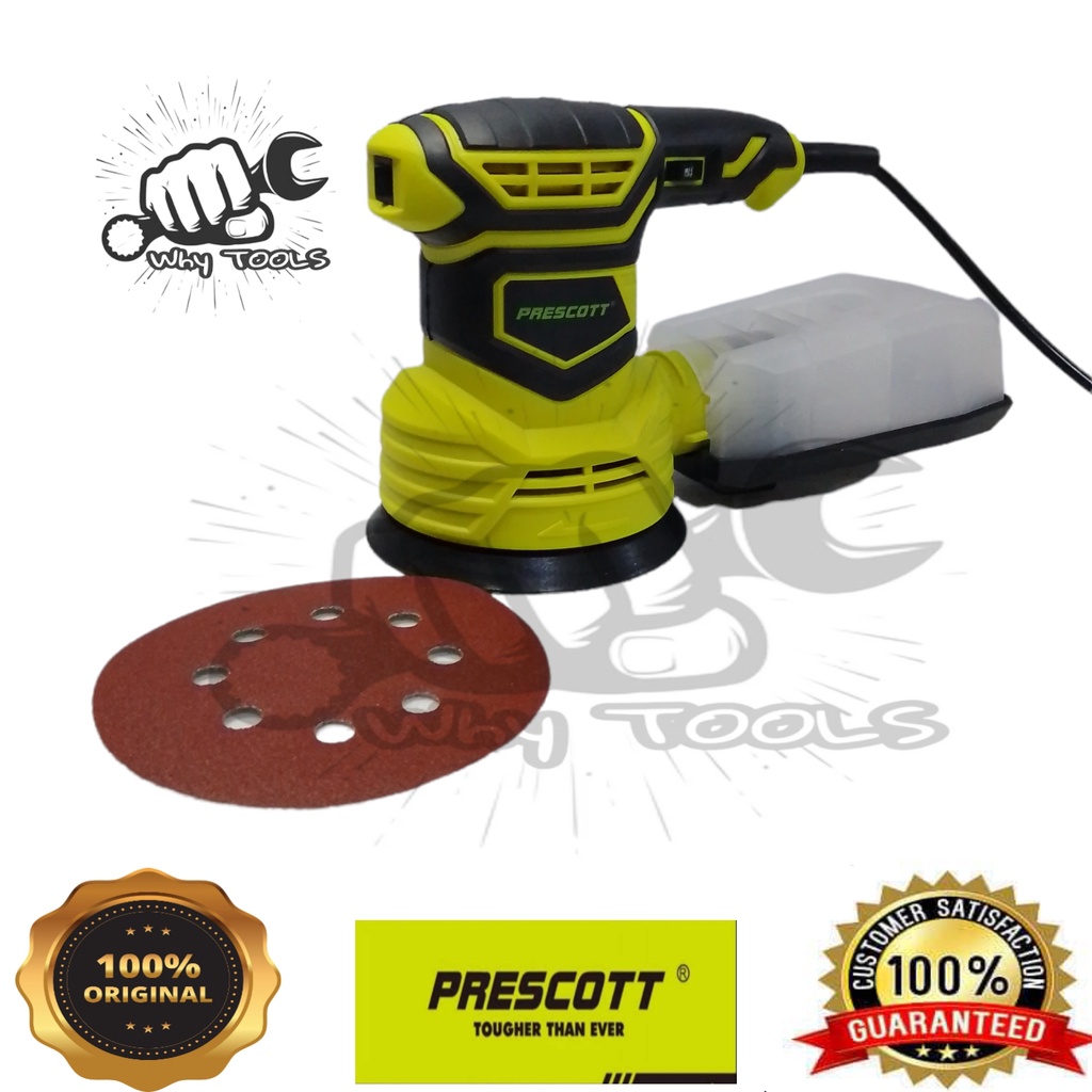 PRESCOTTRandom Orbital Sander... Shopee Philippines