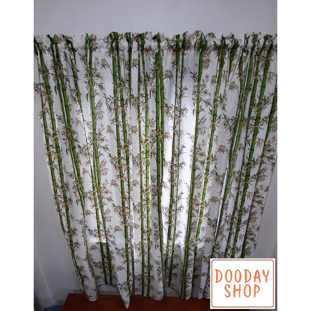 TROPICAL NO RING CURTAIN / VARIOUS DESIGN/ GEENA FABRIC / DOOR AND ...