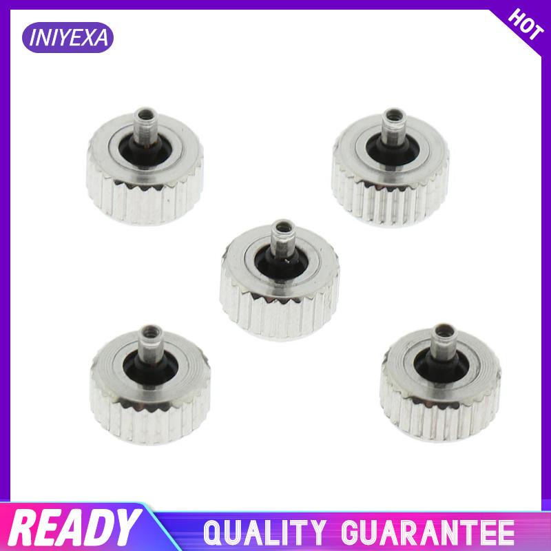 5PCS Watch Crown Parts Set Different Size for Watches Be Repaired or ...