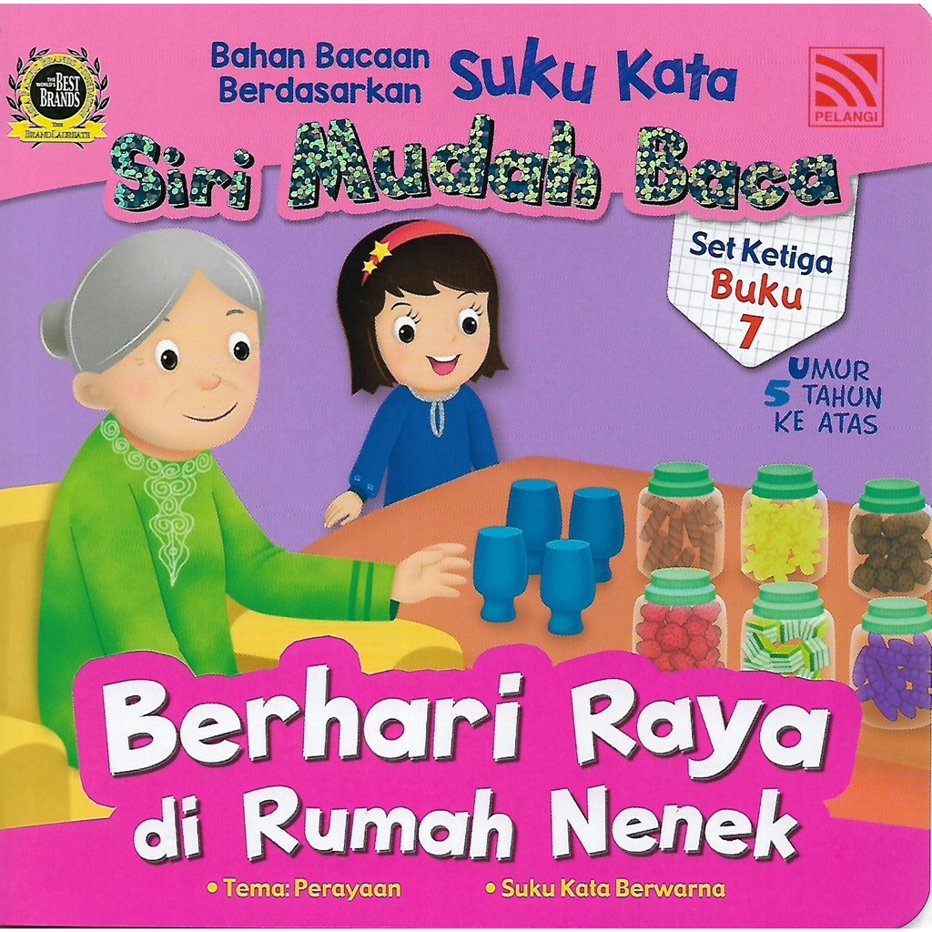 5-year-old Reading Books Basic Words Easy To Read 3 Series And Tadika Kindergarten 5-year Old ...