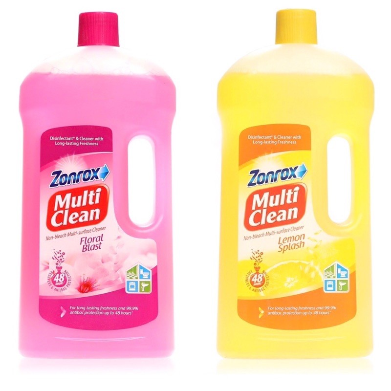 Zonrox Multi Clean Floral Blast / Lemon Splash 900ml Shopee Philippines