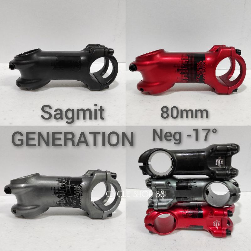 SAGMIT GENERATION 2.0 STEM 80MM NEGATIVE STEM -17° | Shopee Philippines