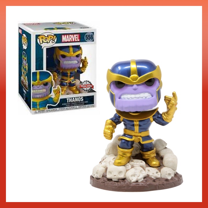 Funko Pop - Thanos (super Sized 6) - Marvel Studios - #556