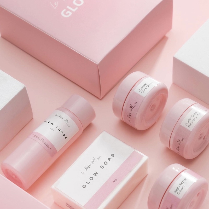 Le Rose PH Glow Set Skincare Shopee Philippines