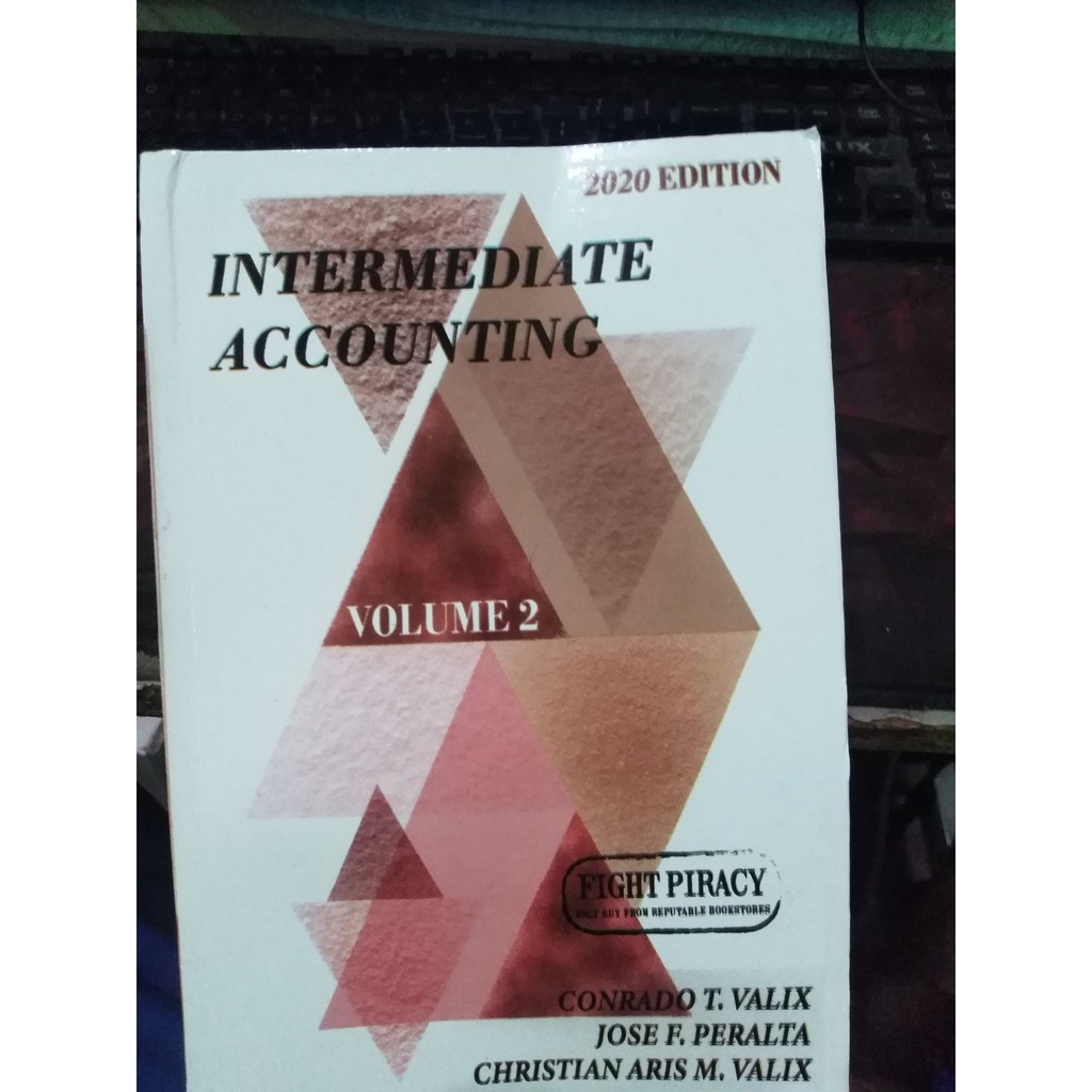 Intermediate Accounting 2 Valix Shopee Philippines