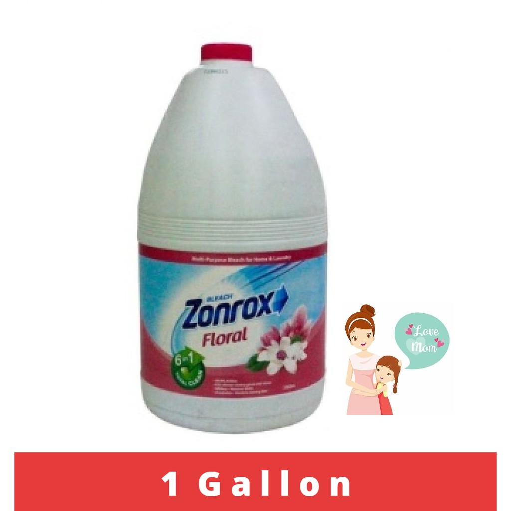 Zonrox Bleach Floral 1 Gallon Shopee Philippines