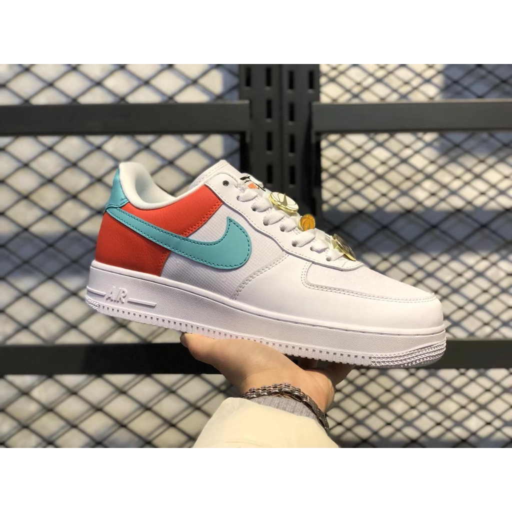 Nike Air Force 1 White Aqua Clay AA0287-106 Release Info