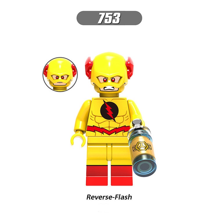 The Flash Reverse Flash figure Toys Building Blocks 753 Shopee