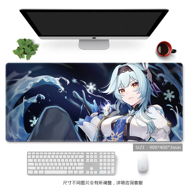 Hutao Kamisato Ayaka Kazuha Ganyu Genshin Impact mouse pad gaming Eula ...