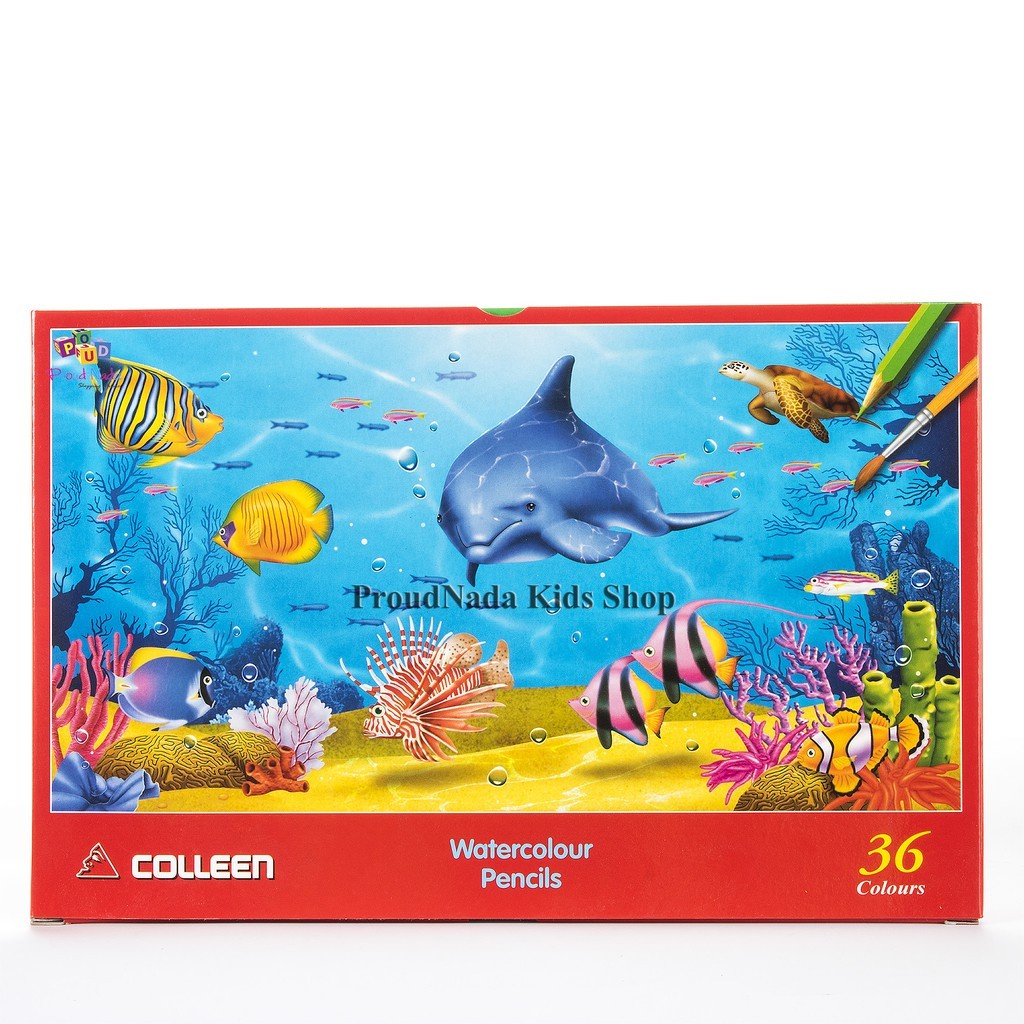 Colleen WaterSoluble Wood Color Pencil Chlorine Watercolor (Water