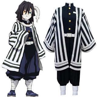 Japan Anime Demon Slayer: Kimetsu no Yaiba Cosplay Iguro Obanai ...