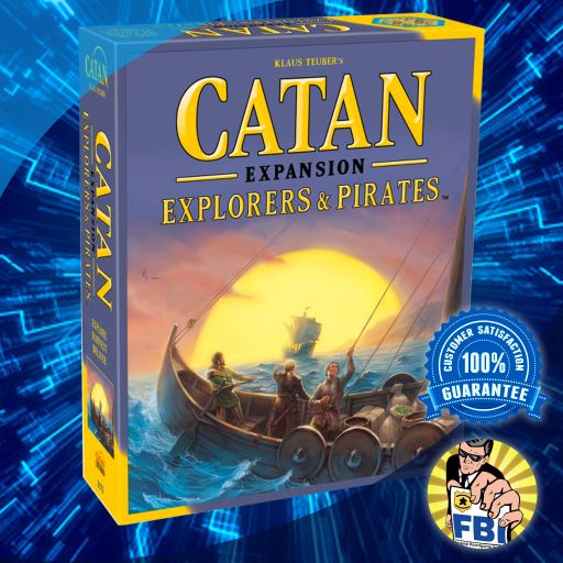 Catan Explorers & Pirates Expansion/5-6 Players Extension Boardgame ...