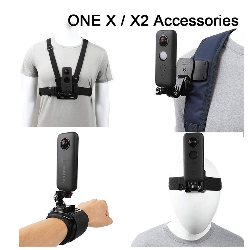 Kit Accessori Universale PellKing Per Insta360 One X/X2/X3/X4/X5, One R E GoPro – Nero - Foto 2