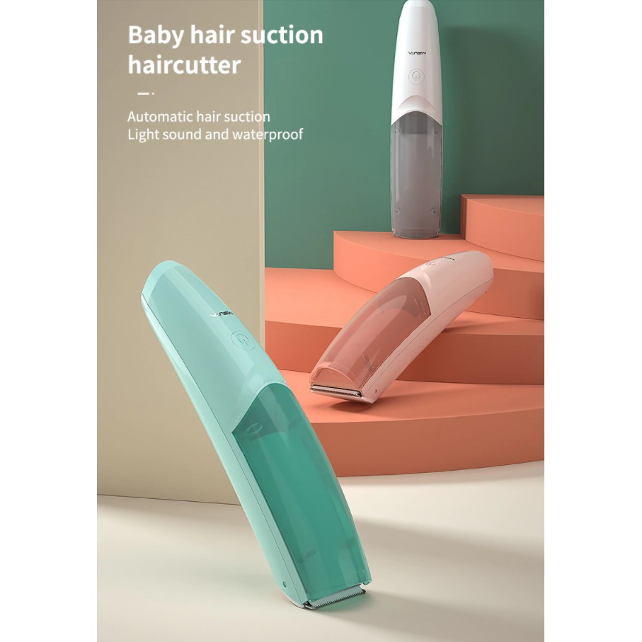 Misuta Baby Hair Sucking Barber Baby Hair Cutter Baby Rechargeable