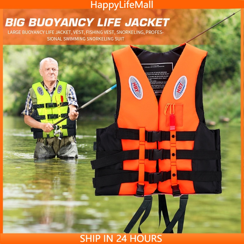 Life Vest Jacket Kids Adults Marine Safety Life Jacket For Outdoor