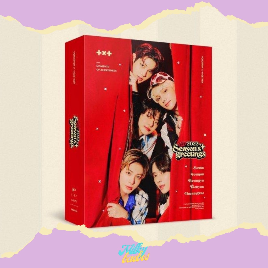 Milkybaebes (Read desc box)] Season's Greeting TXT 2022 x Weverse ...