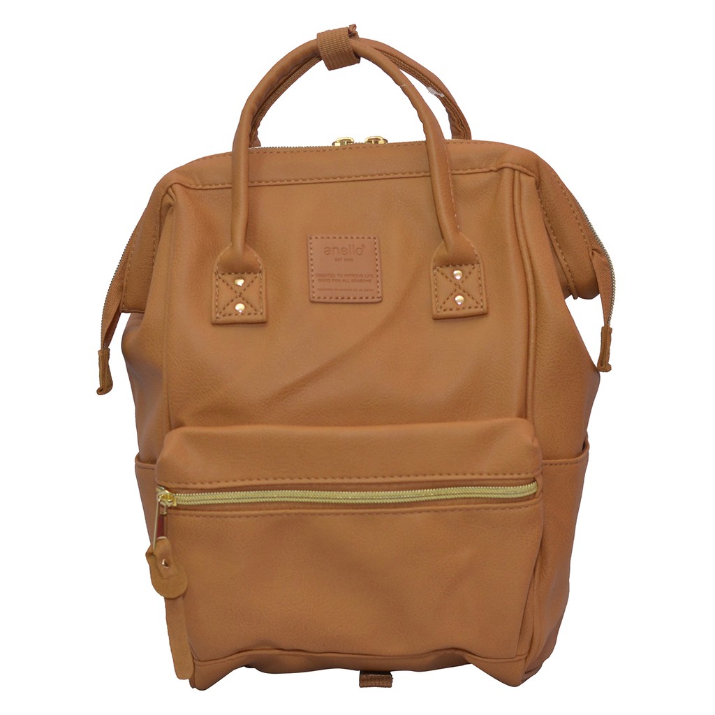 Anello mini cheap leather backpack