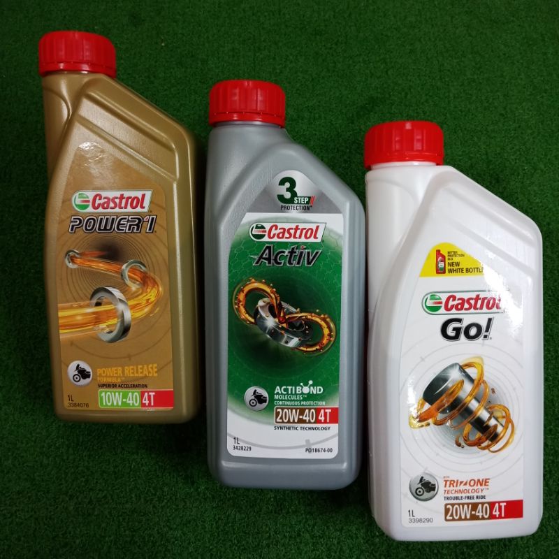 CASTROL MOTORCYCLE OIL 1L | Shopee Philippines