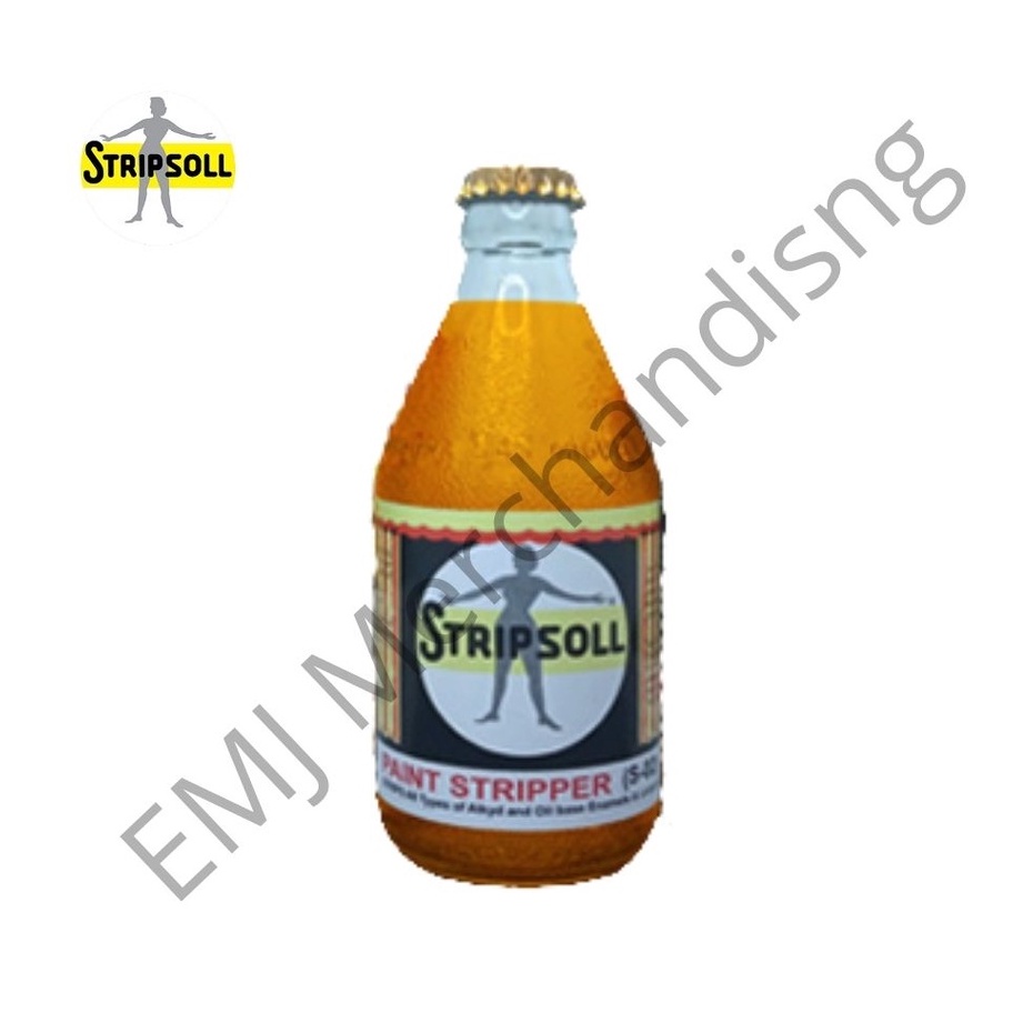 EMJ Stripsoll Paint and Varnish Remover bottle for Metal Wood Car