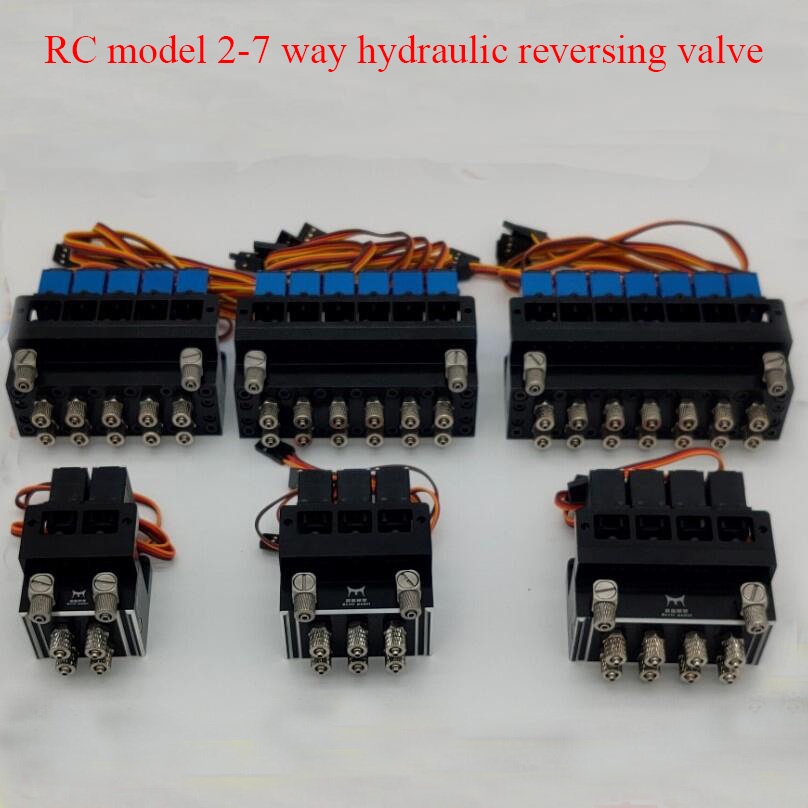 RC Model Hydraulic Reversing Valve with Steering Gear Hydraulic