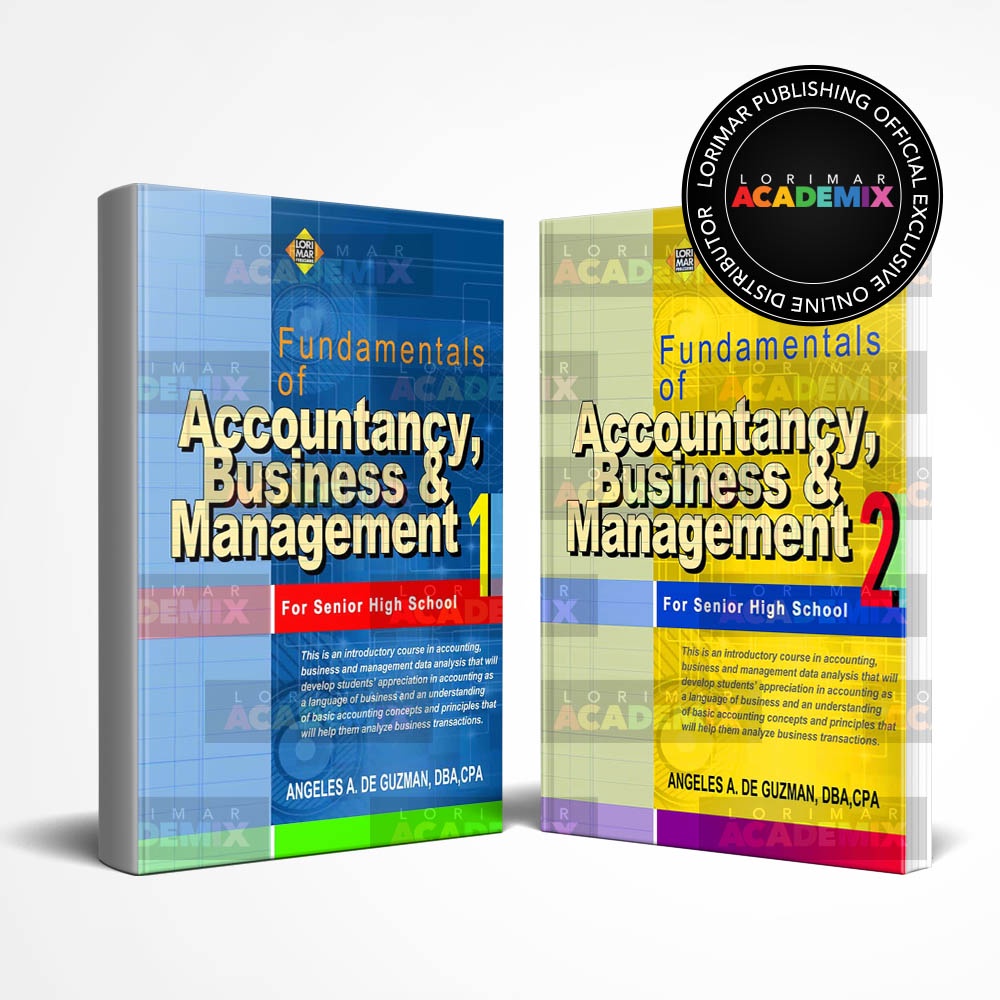 Fundamentals Of Accountancy, Business And Management ABM 1 & 2 - Sr ...