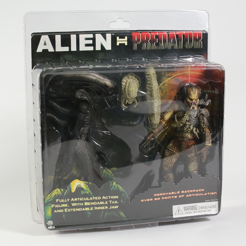 genuine Alien vs Predator Classic Xenomorph Collectible Action Figure ...