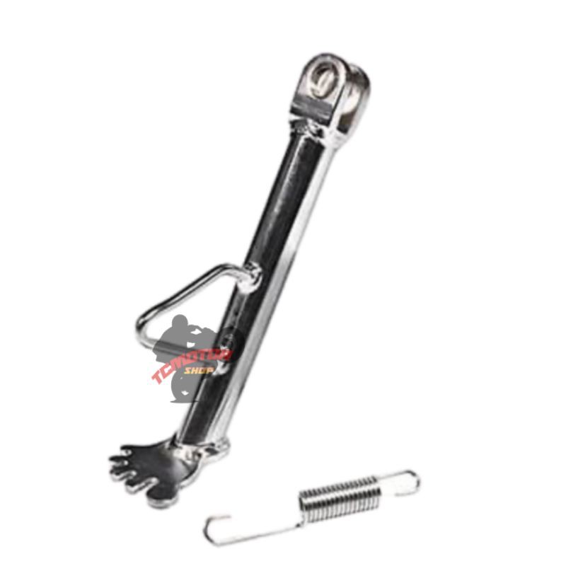 Side Stand Silver Footrest WAVE 100 110 125 DREAM SUPERCUB HONDA