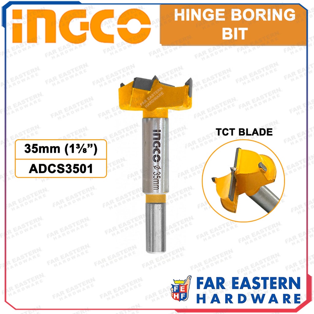 Meche a bois forstner ingco 35mm - Ingco