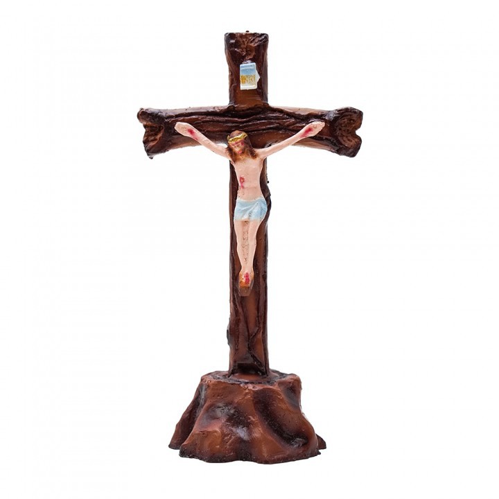 Mini Fiber Catholic Sitting Cross Color 16cm | Shopee Philippines