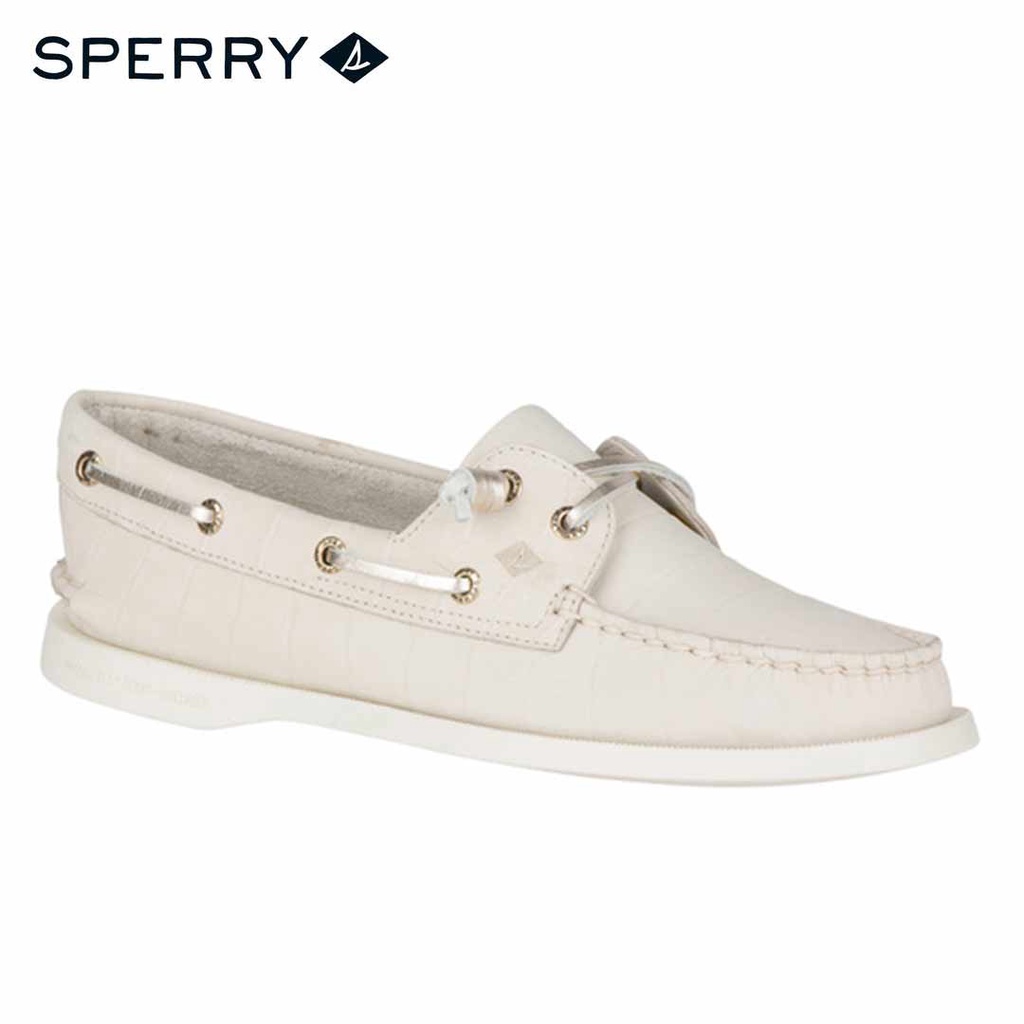 Sperry white deals boat shoes