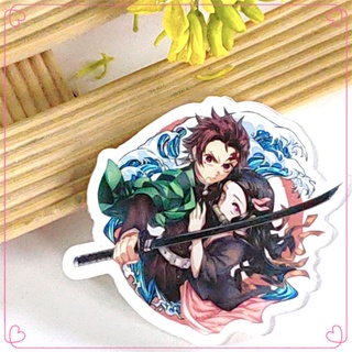 Badge Pins Zenitsu Agatsuma (usually ver.)' Theater version : Demon Slayer:  Kimetsu no Yaiba Mugen Train Version : Orchestra Concert : Oni no So,  Demikoshi, Kyara Random metal badge', Goods / Accessories