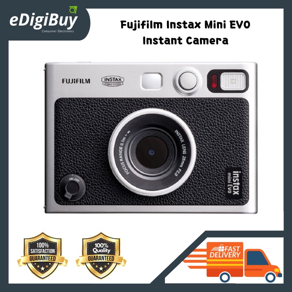 Fujifilm Instax Mini EVO Hybrid Camera 100+ Effects, Bluetooth