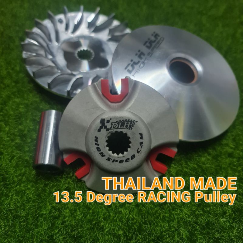 [Thailand] Mio Sporty soulty Racing Pulley 13.5 degree and drive face
