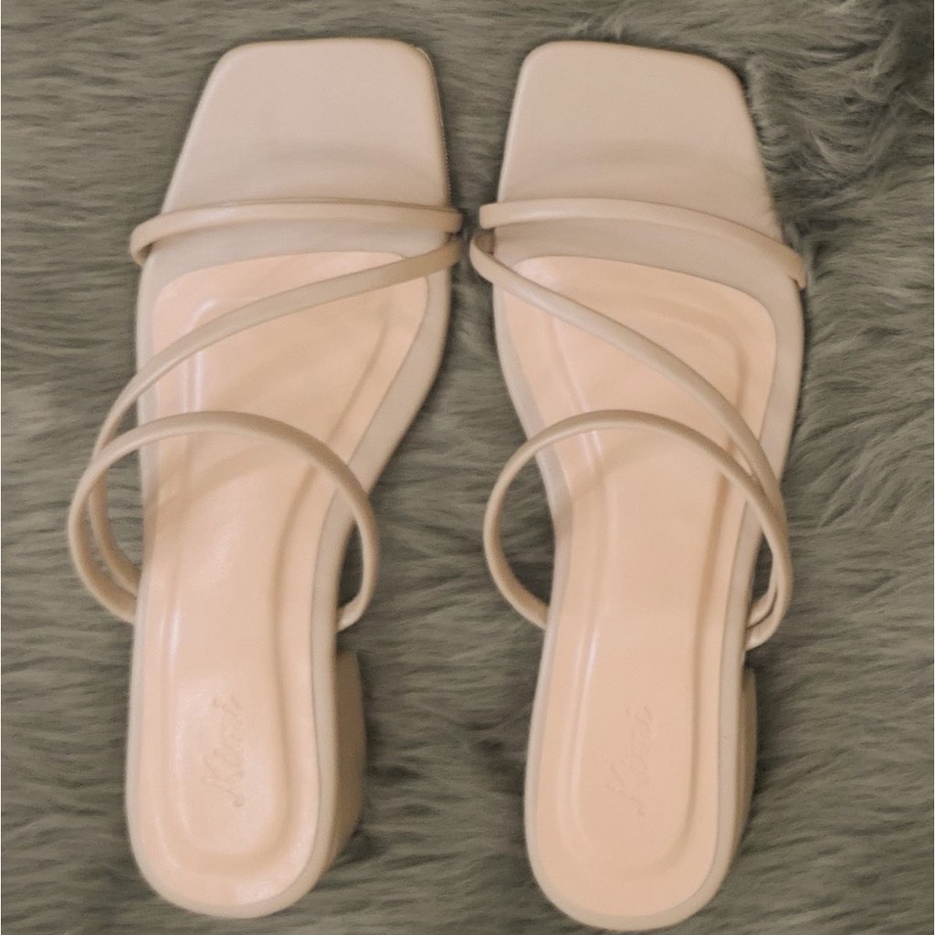 Kimi Jane 1 inch Block Heels Sandals | Shopee Philippines