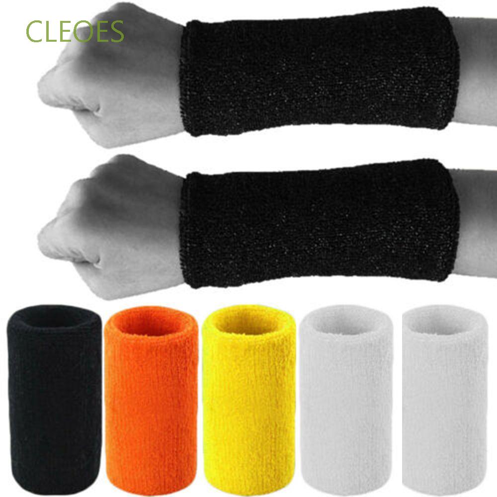 CLEOES Fitness Wristband Cricket Sweat Band Sweatband Tennis Sport