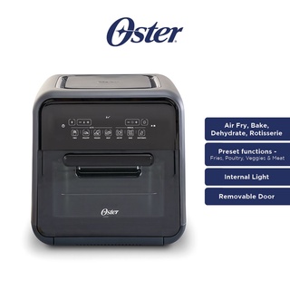 Oster DiamondForce Nonstick XL 5 Quart Digital Air Fryer, 8 Functions with  Digital Touchscreen