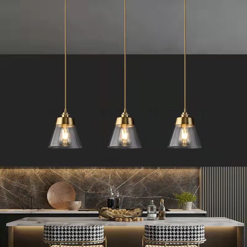 Nordic Pendant light Vintage Glass Pendant Light Restaurant bar ...