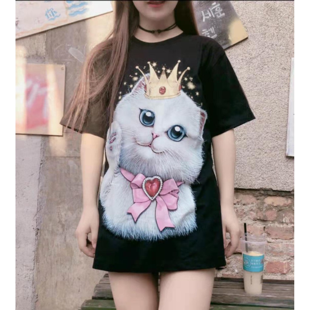 Queen cat sale shirt