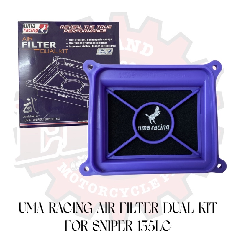 Uma Racing Air Filter Dual Kit | Shopee Philippines