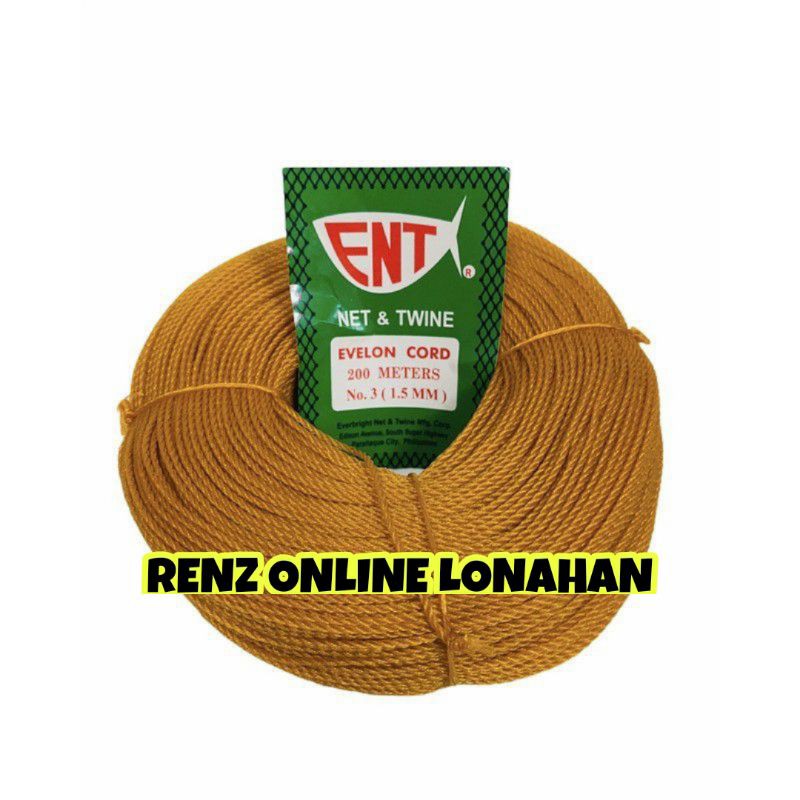Ent Original Rope #3 1.5mm Lubid Nylon Rope Polyethylene Rope High ...