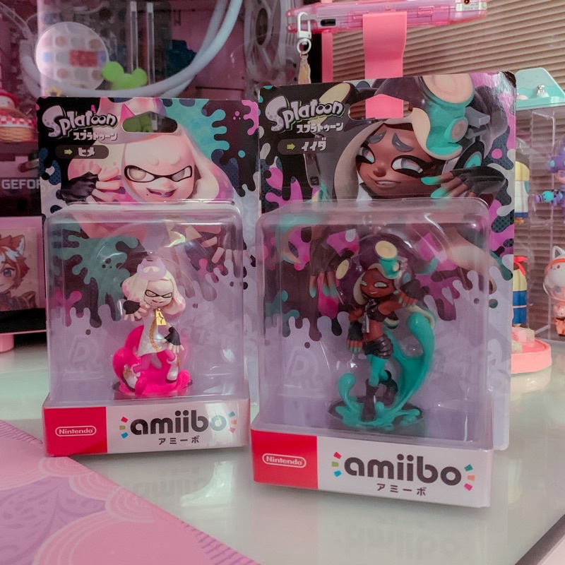 Authentic Splatoon 2 Pearl and Marina Amiibo by Nintendo Shopee