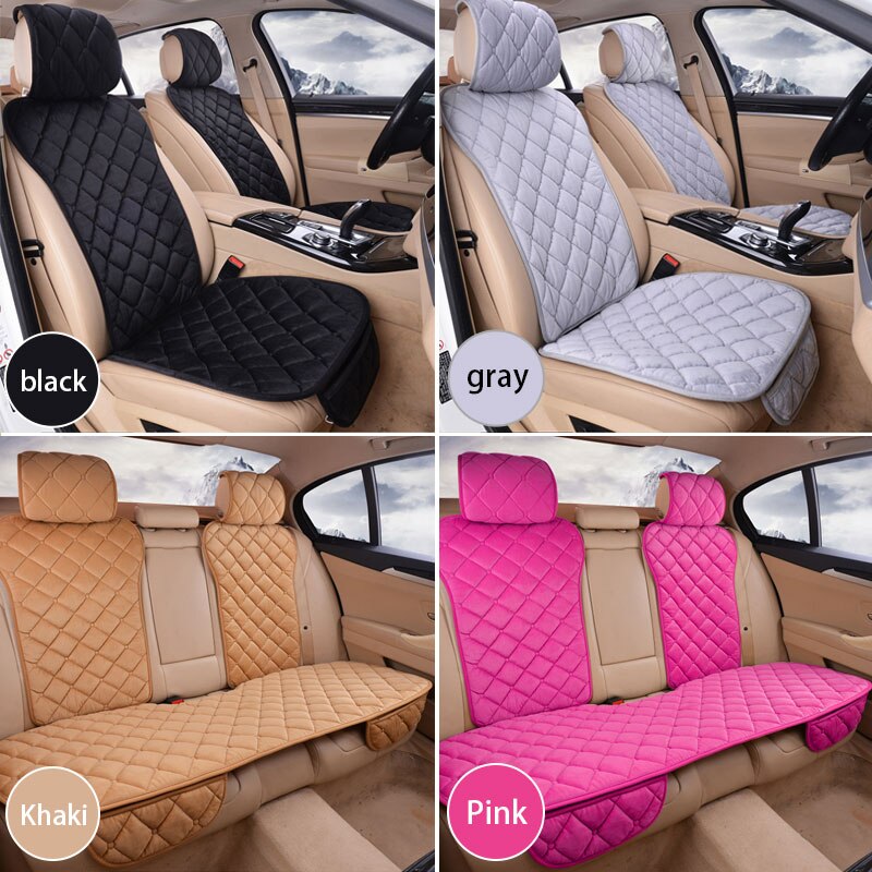 Seametal Car Seat Cover Protector Universal Front Rear Cushion Warm