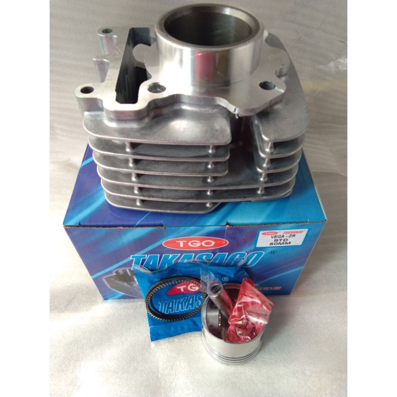 VEGA-ZR CYLINDER BLOCK W/PISTONKIT STD 50MM (TGO) | Shopee Philippines