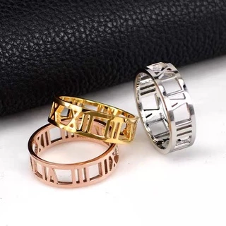 Cartier roman numeral ring best sale