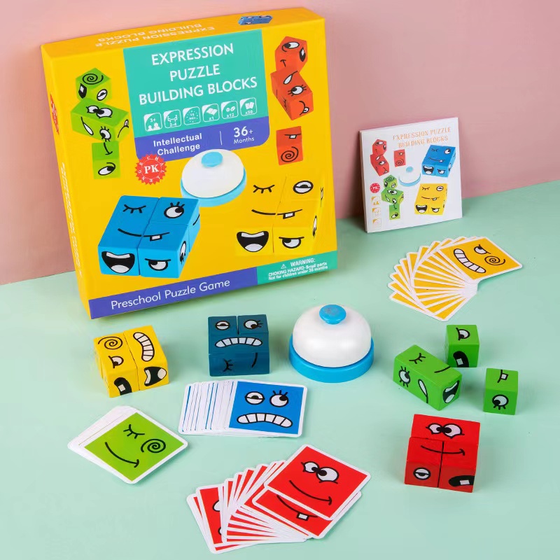 Expression Puzzle Building Blocks Game(large) | Shopee Philippines