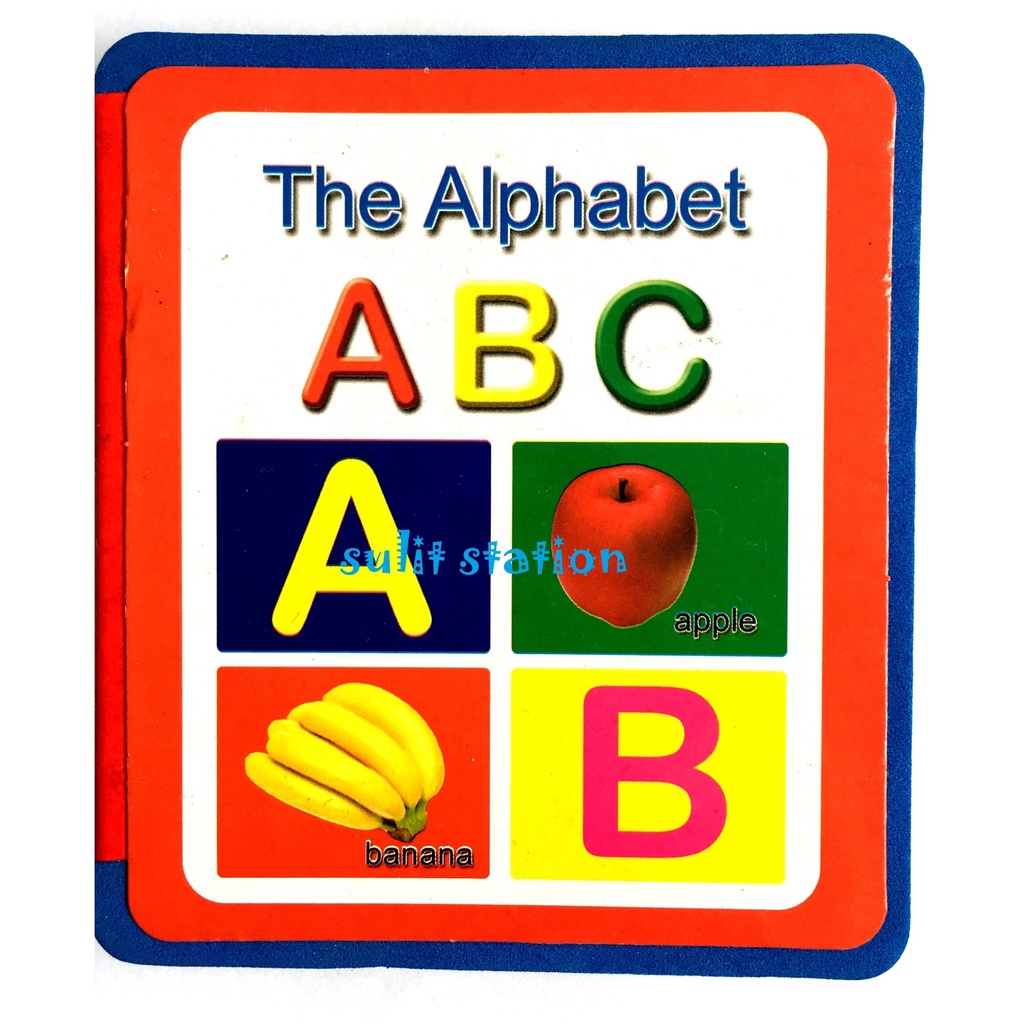 ALPHABET ABC LITERACY WORDS HARDBOUND EDUCATIONAL LEARNING BOOK ...