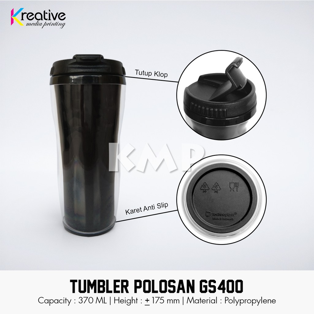Tumbler Insert Paper GS400 Plain (Technoplast) | Shopee Philippines