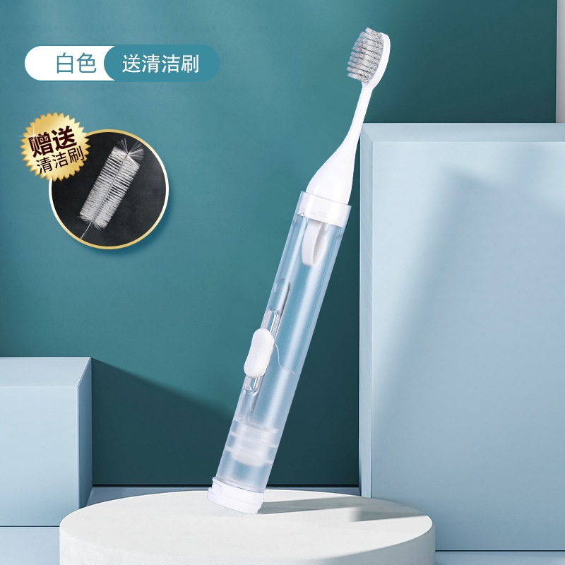 Portable Folding Toothbrush With Box Travel Toothbrush Set Orthodontic
